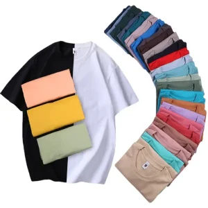 Trgovina na debelo po meri Moški priložnostni športni dihalni večbarvni bombažni T majice