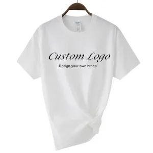 Custom Comfortable Sublimation Breathable 100% Cotton Graphic Solid Color Designer Printing T Shirts