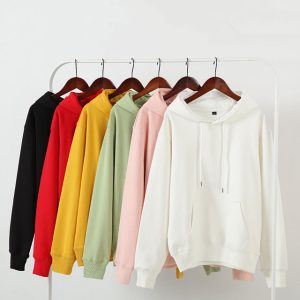 OEM minkštas vilnonis megztinis megztinis storas aksomo medvilnės pasirinktinio spausdinimo moterų Hoodies