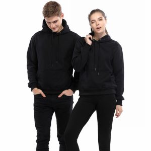 Aukštos kokybės juodos spalvos Hoodies atsitiktinis OEM vyrų mados džemperis Hoody didmeninė prekyba