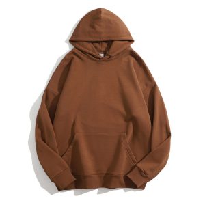 Didmeninė prekyba Pasirinktinis logotipas tuščia Unisex vyrai Prancūzijos frotinis 380gsm 100% medvilniniai Hoodies Oversized