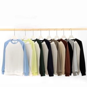 Didmeninė prekyba pasirinktinį siuvinėjimą Streetwear 350gsm medvilnės Unisex Oversized Crewneck Sweatshirts