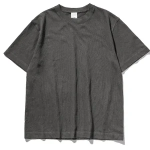 Trgovina na debelo po meri tiskanje T Shirt prazno 300gsm težka 100% bombaž Oversized T-shirt