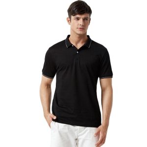 Fabrica Direct en-gros ieftine Polo tricouri personalizate realizate broderie bărbați Polo T-shirt personalizat