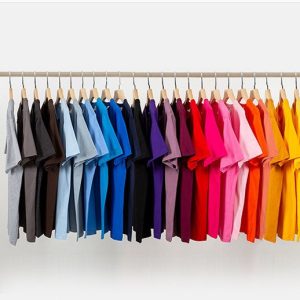 Custom 100% Cotton T-shirt Printing logo for Mens Plain t Shirts Printed Logo T Shirt