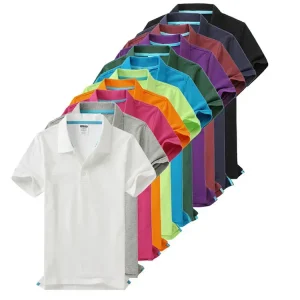 100% Cotton Custom Logo Sublimation Printing Mens Womens Sport Pique Polo Shirt