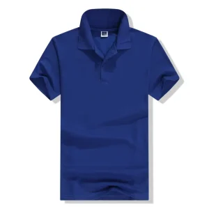 De înaltă calitate bumbac poliester logo personalizat Mens Polo T Shirt