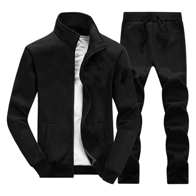 OEM Print Logo Luxury Breathable Outdoor Sport Wear Blank Mens Tracksuit Set - الصورة 2