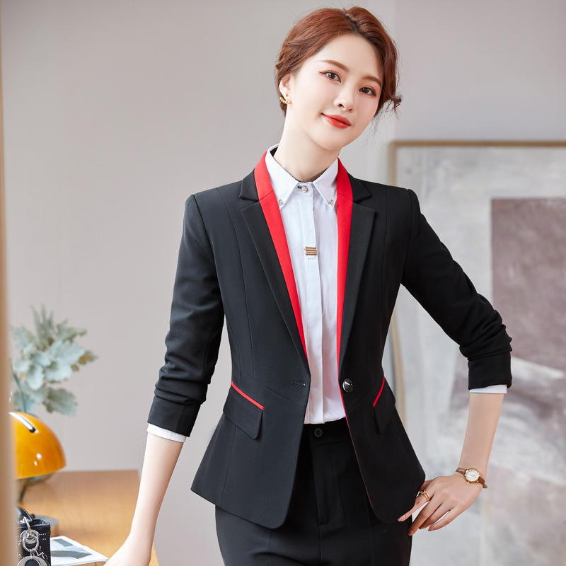 Office Lady Working Suits Custom Made Blazer Ladies Two Piece Set Pants Business Suits-women - Imagen 3