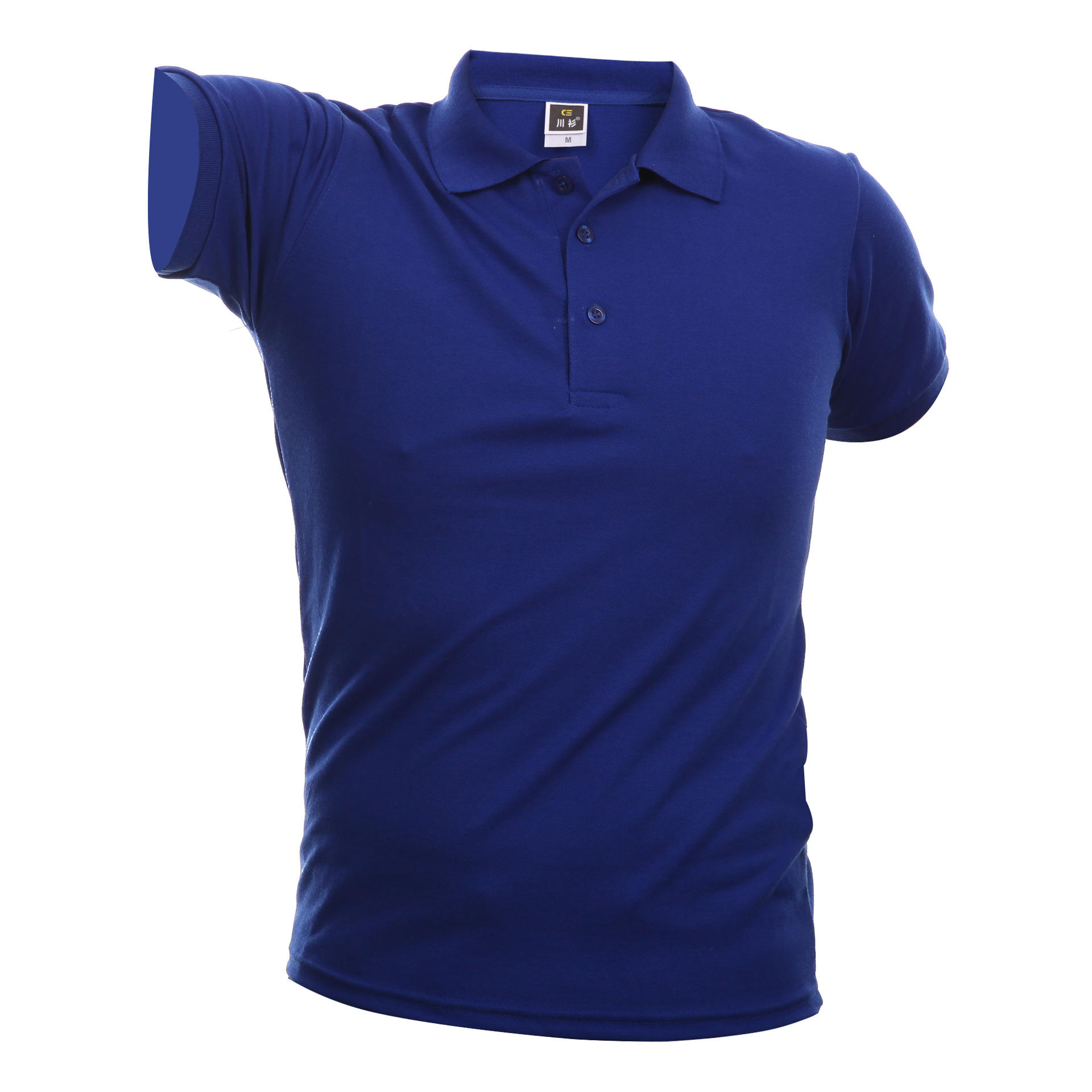 Wholesale 65%Cotton 35% Polyester Blank No Logo Polo Shirt for Men - slika 3