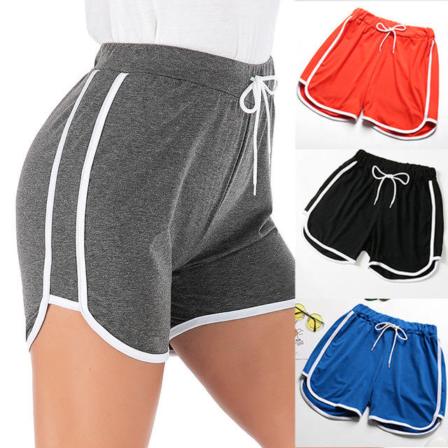 Cheap Price Shiny Running Short Women Gym Running Yoga Sports Booty Women Shorts - 画像 (3)