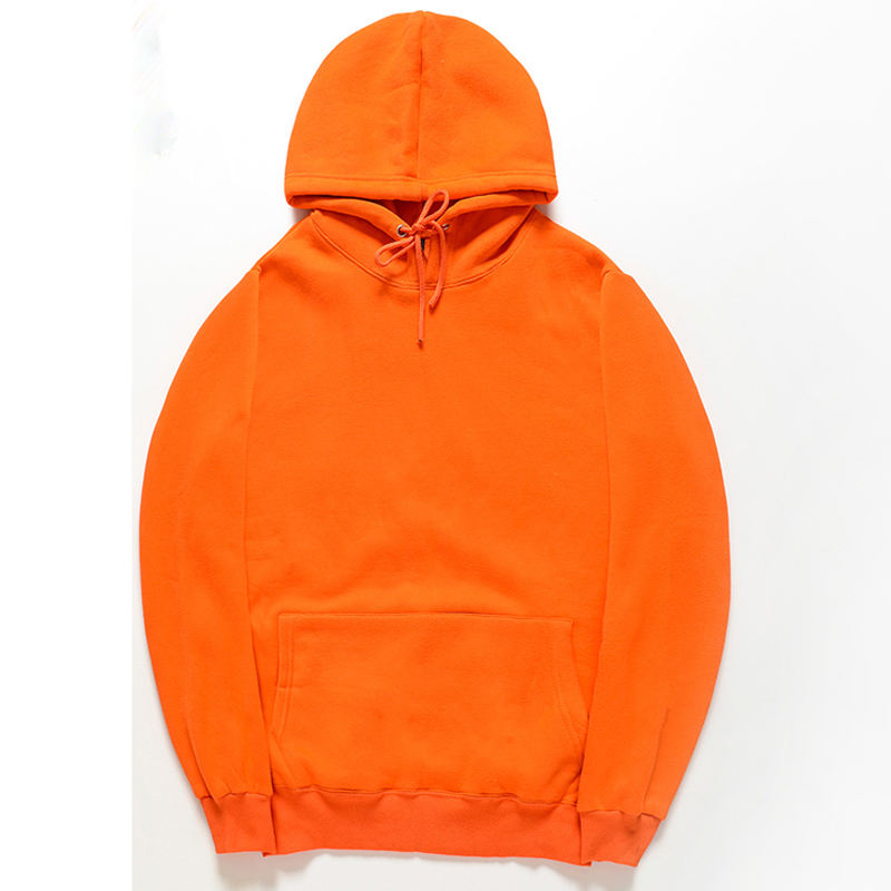 Custom Couples Men French Terry Simple Black Solid Pullover XXXL Hoodies for Men - Vaizdas 4