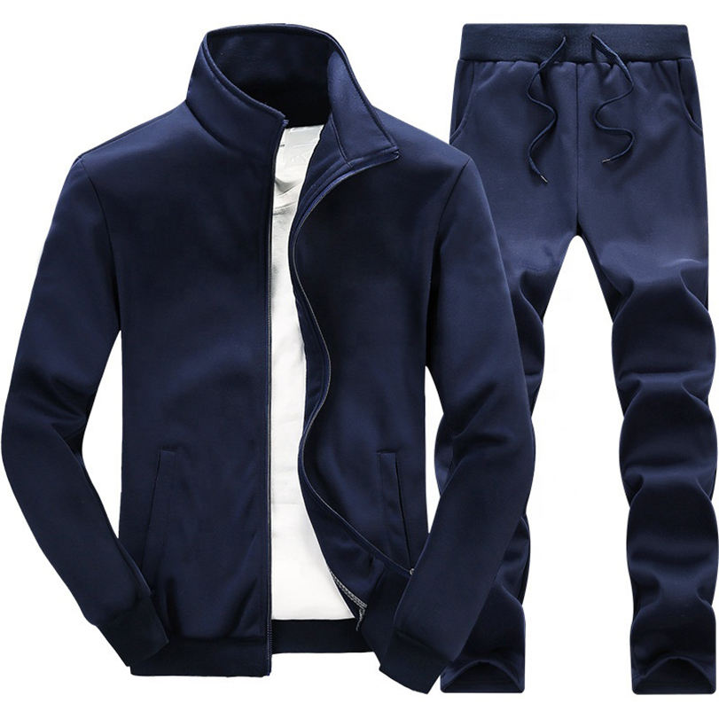 OEM Print Logo Luxury Breathable Outdoor Sport Wear Blank Mens Tracksuit Set - الصورة 4
