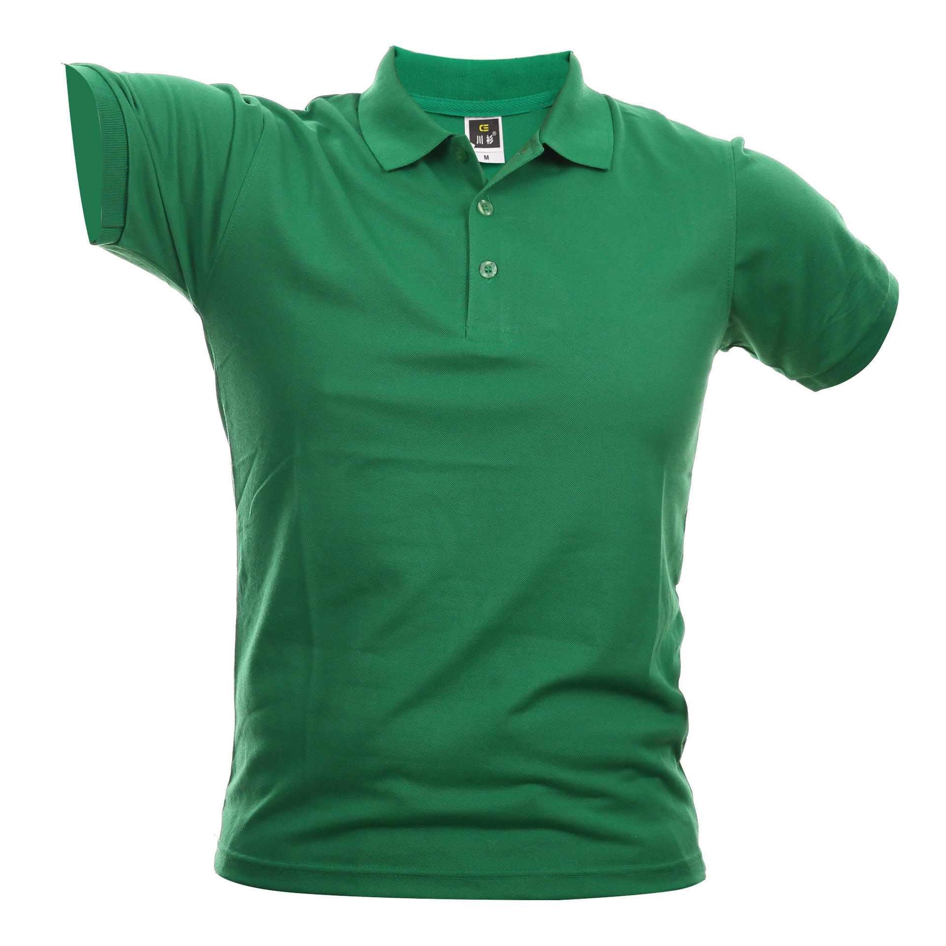 Wholesale 65%Cotton 35% Polyester Blank No Logo Polo Shirt for Men - slika 4