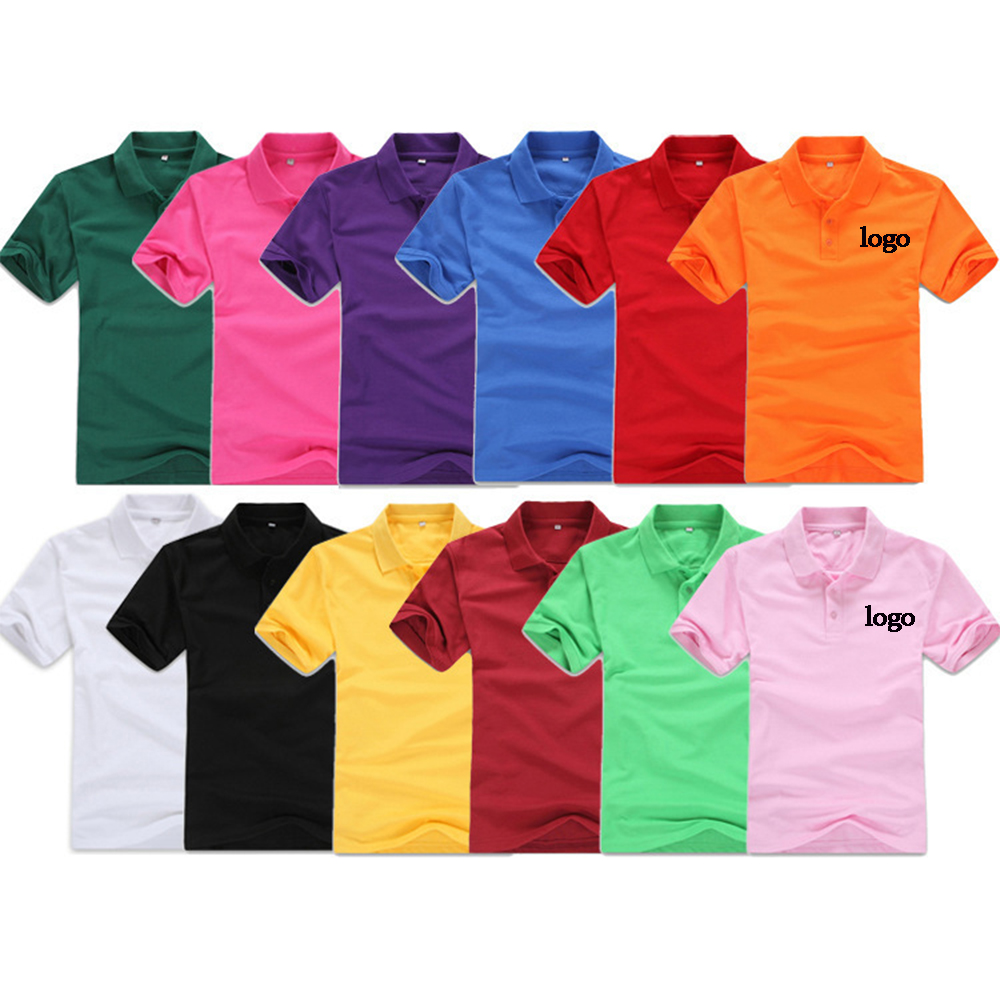 Wholesale Polo T Shirt Custom Logo Printing t Shirt 65% Cotton 35% Polyester Men Polo Shirt - Attēls 4