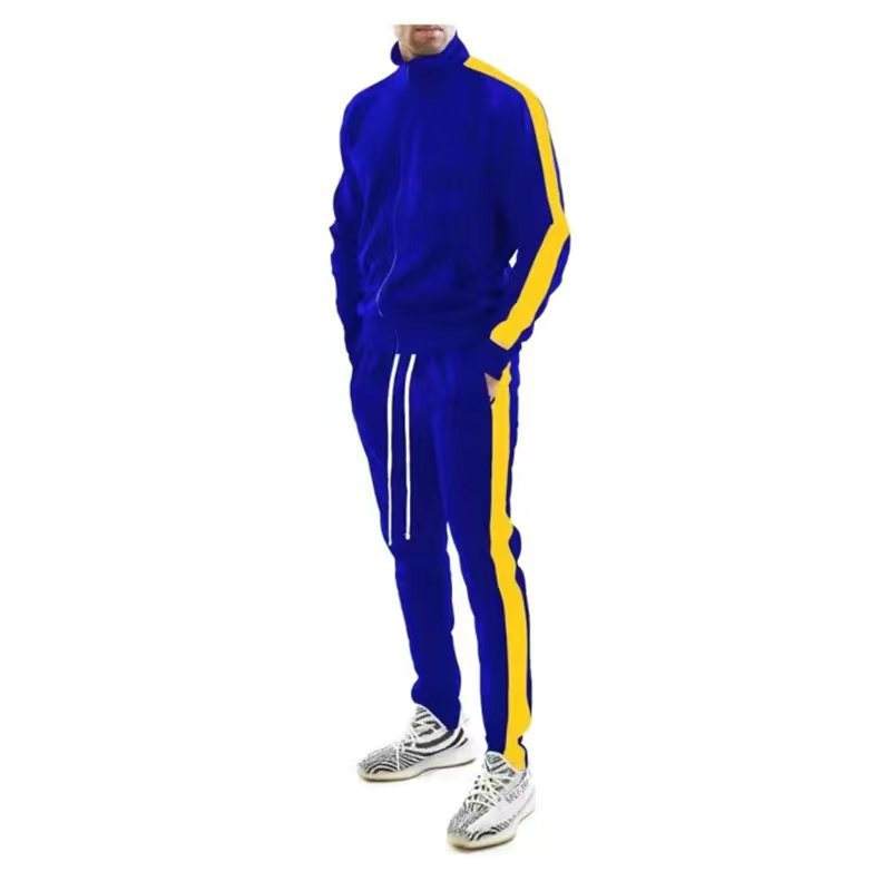 New Design Fashion Casual Sportswear Set Mens Slim Fit Tracksuits With Custom Logo - Εικόνα 5