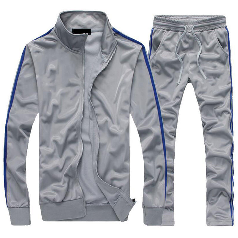 Sets Outdoor Men Sportswear Tracksuit Men Training&Jogging Wear Two Piece Set Jacket Tracksuits - Vaizdas 6