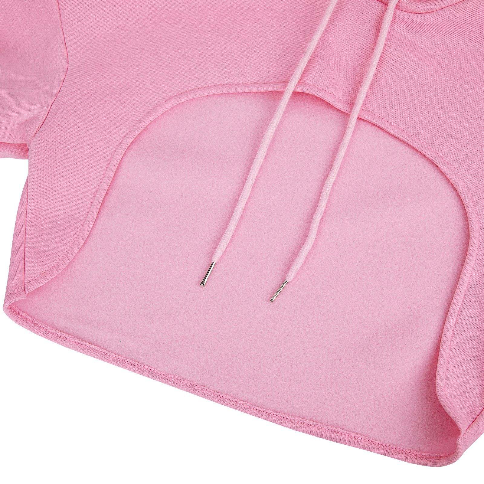 Best Price Solid Candy Color Sweatsuits Women 3 Piece Set Clothing Loose Hoodie and Jogger Set - Imagem 6