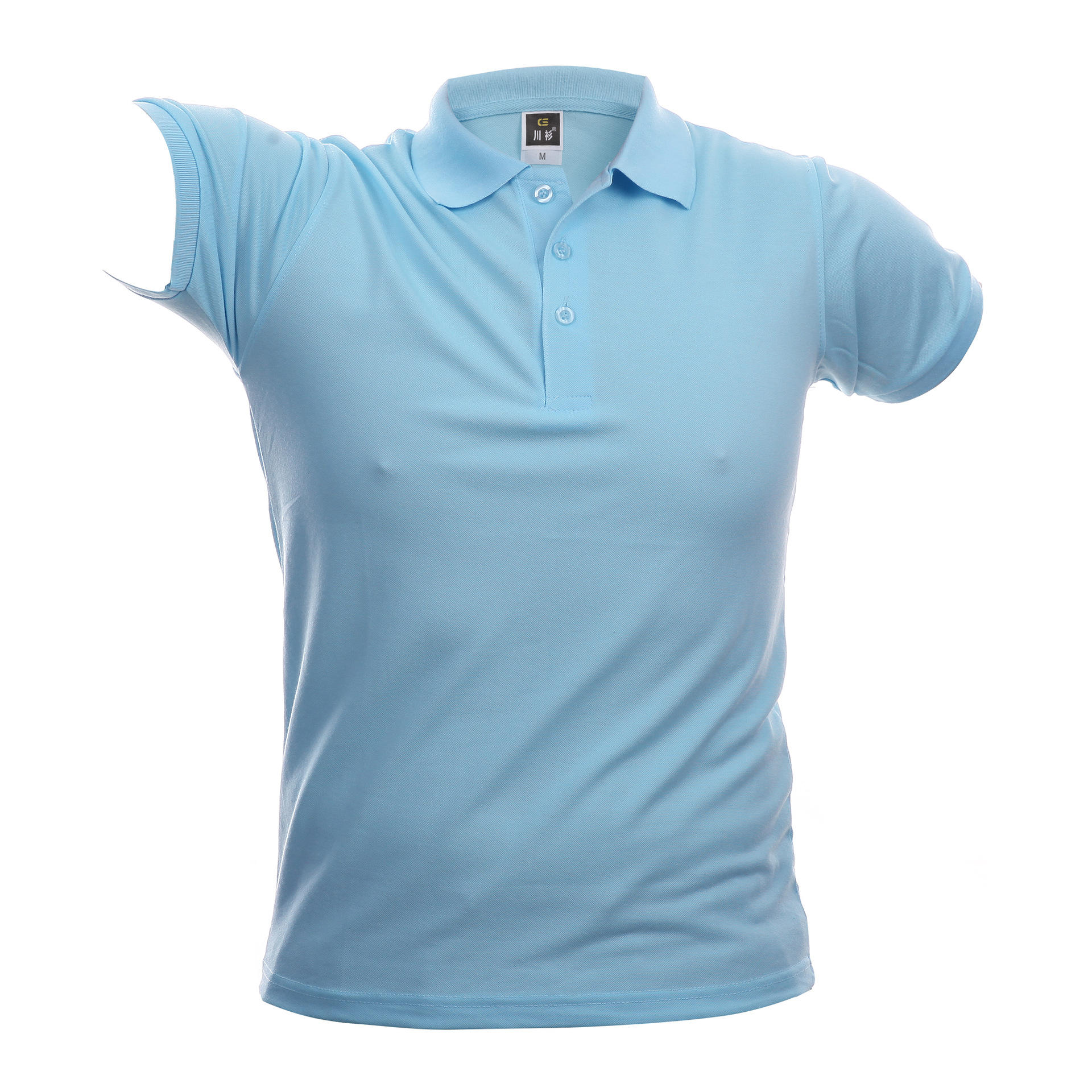 Wholesale 65%Cotton 35% Polyester Blank No Logo Polo Shirt for Men - slika 6