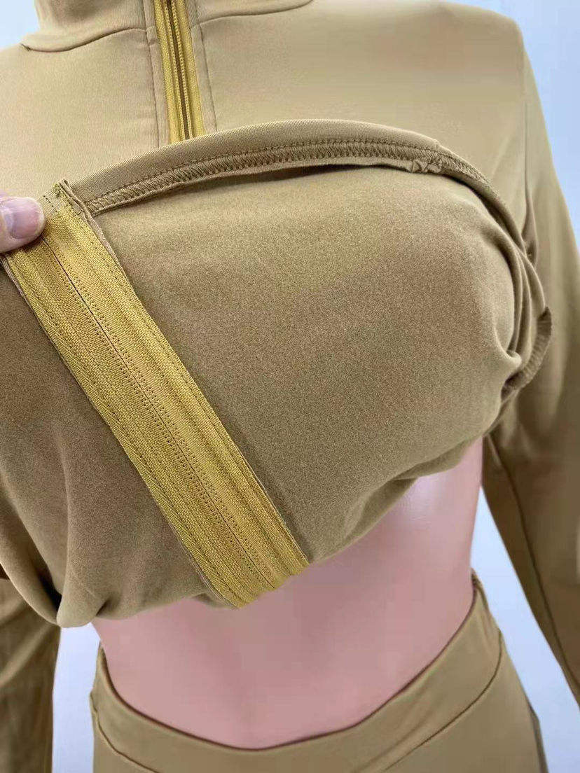 Women Autumn Clothes Fall Set Woman Two Piece Long Sleeve Set Sweatshirt Jogger Sweatsuit Women Tracksuit Set - 画像 (7)