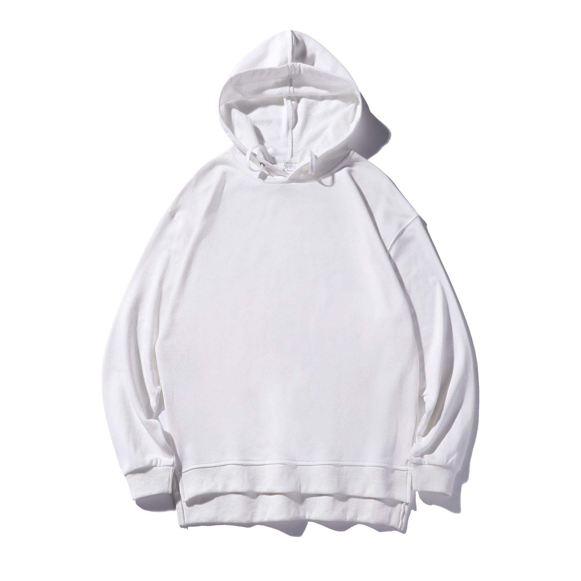 Basic 80% Cotton 20% Polyester Custom Men Blank French Terry Pullover Hoodie Printing Hoodie Sweater - Vaizdas 7