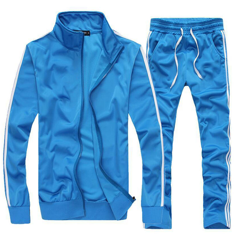 Sets Outdoor Men Sportswear Tracksuit Men Training&Jogging Wear Two Piece Set Jacket Tracksuits - Vaizdas 7