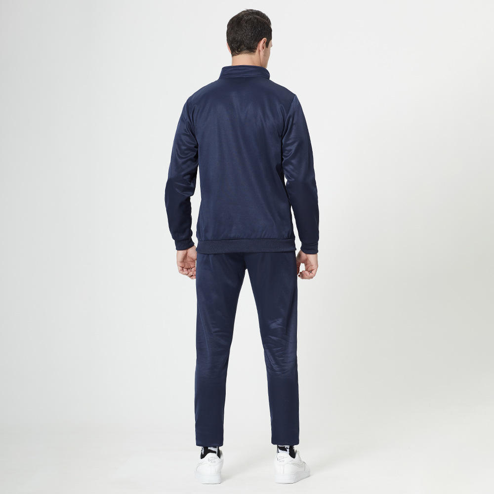 Custom Mens Jacket and Pant Jogging Sets Plain Men Tracksuit Sweatshirts Men's Tracksuit Set - الصورة 7